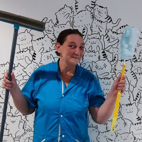 Audrey – Technicienne de surface